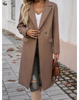 Helvano | Taillierter Longline-Mantel für Damen
