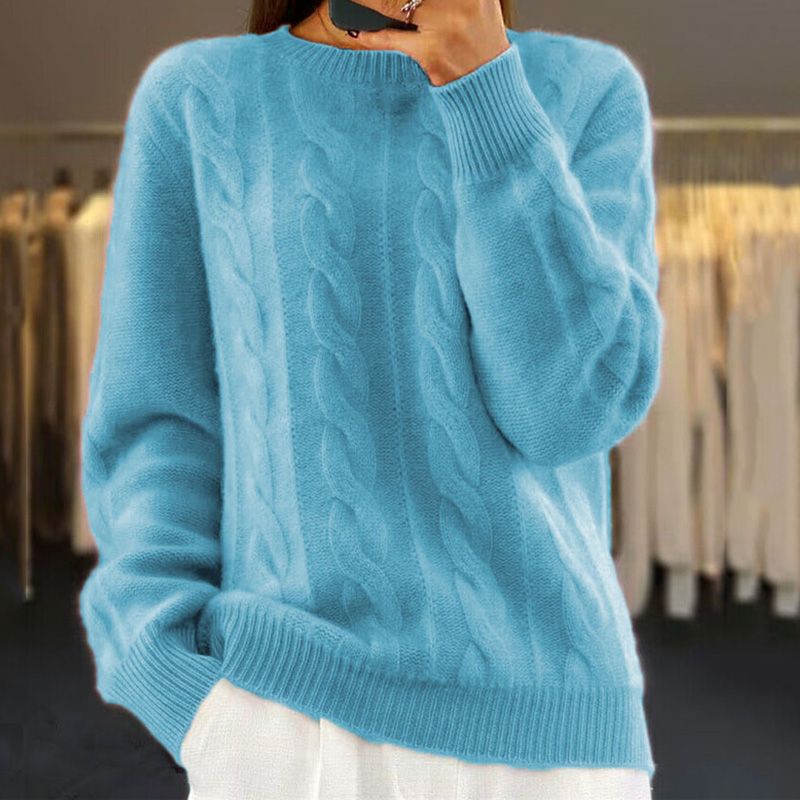 Helvano | Klassischer Warmer Strickpullover für Damen