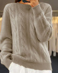 Helvano | Klassischer Warmer Strickpullover für Damen