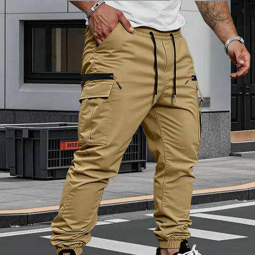 Helvano | Cargo-Jogger für Herren mit Zipptaschen