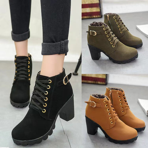 Helvano | Chunky-Heel Stiefel für Damen