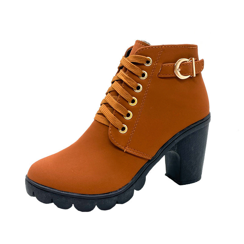 Helvano | Chunky-Heel Stiefel für Damen