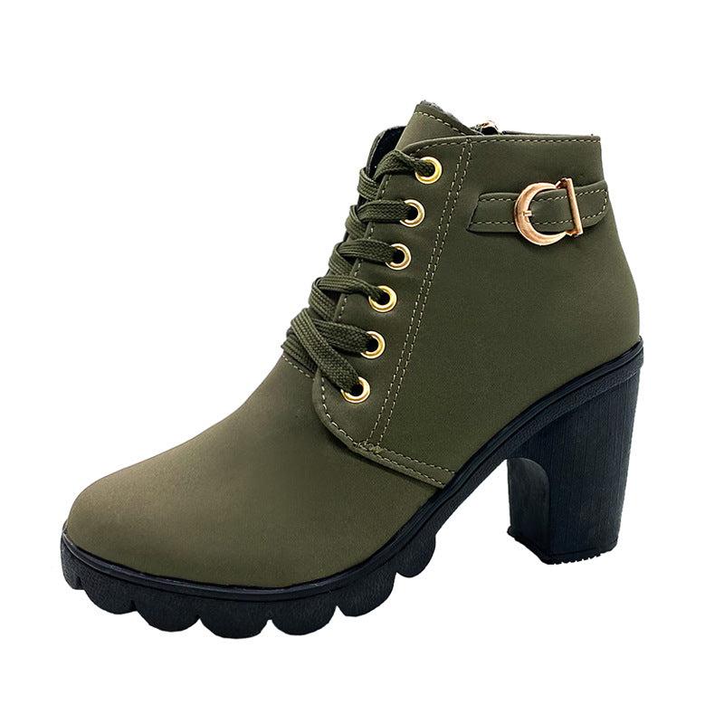 Helvano | Chunky-Heel Stiefel für Damen