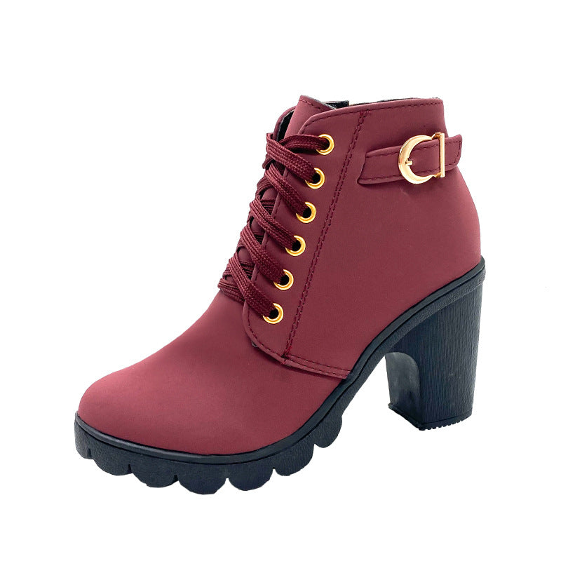 Helvano | Chunky-Heel Stiefel für Damen