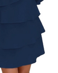 Helvano | Damenkleid mit eckigem Ausschnitt