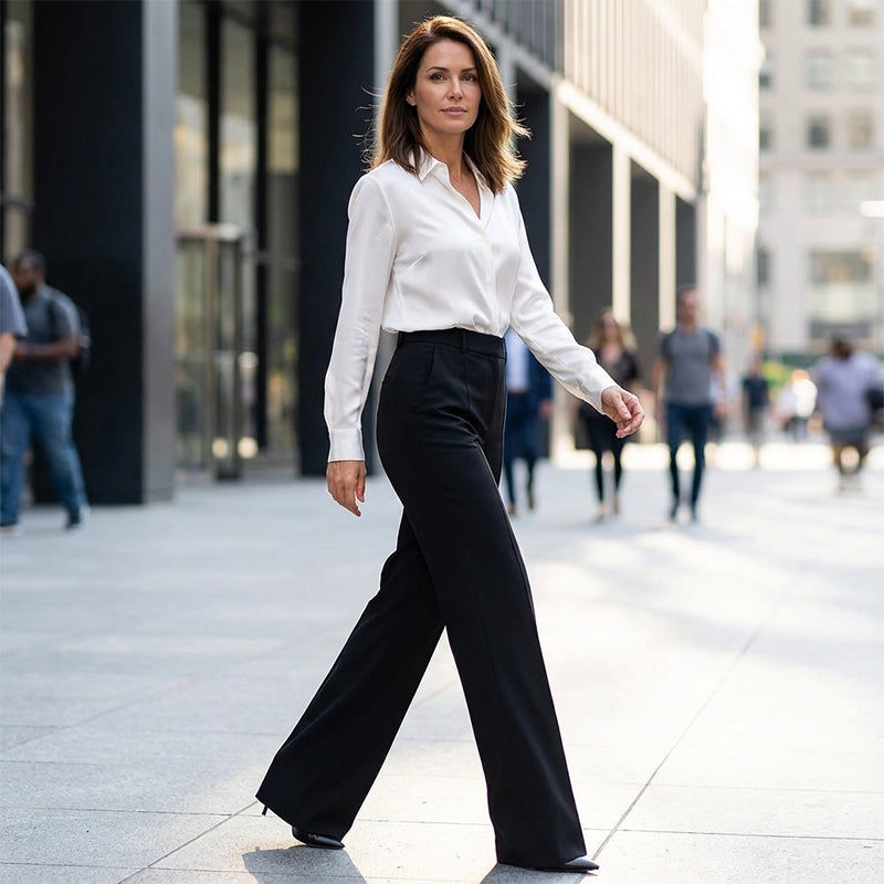 Helvano | Hoch geschnittene Hose für Damen