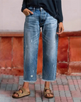 Helvano | Damen Jeans mit geradem Bein