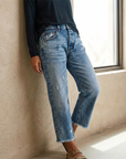 Helvano | Damen Jeans mit geradem Bein