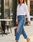 Helvano | Damen Jeans mit geradem Bein