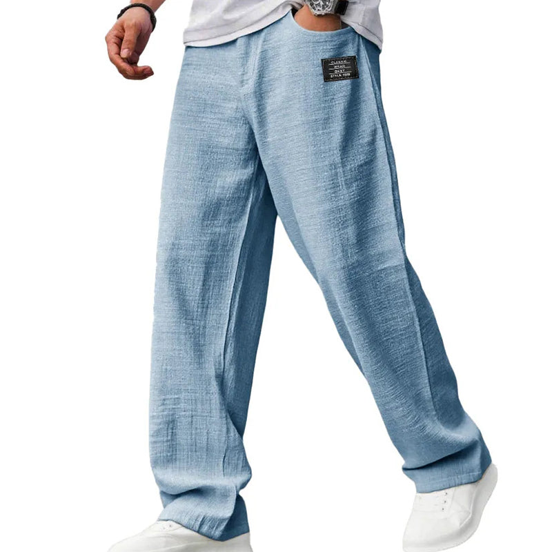 Helvano | Herren Leinenhose in Mischgewebe