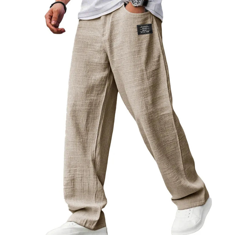Helvano | Herren Leinenhose in Mischgewebe