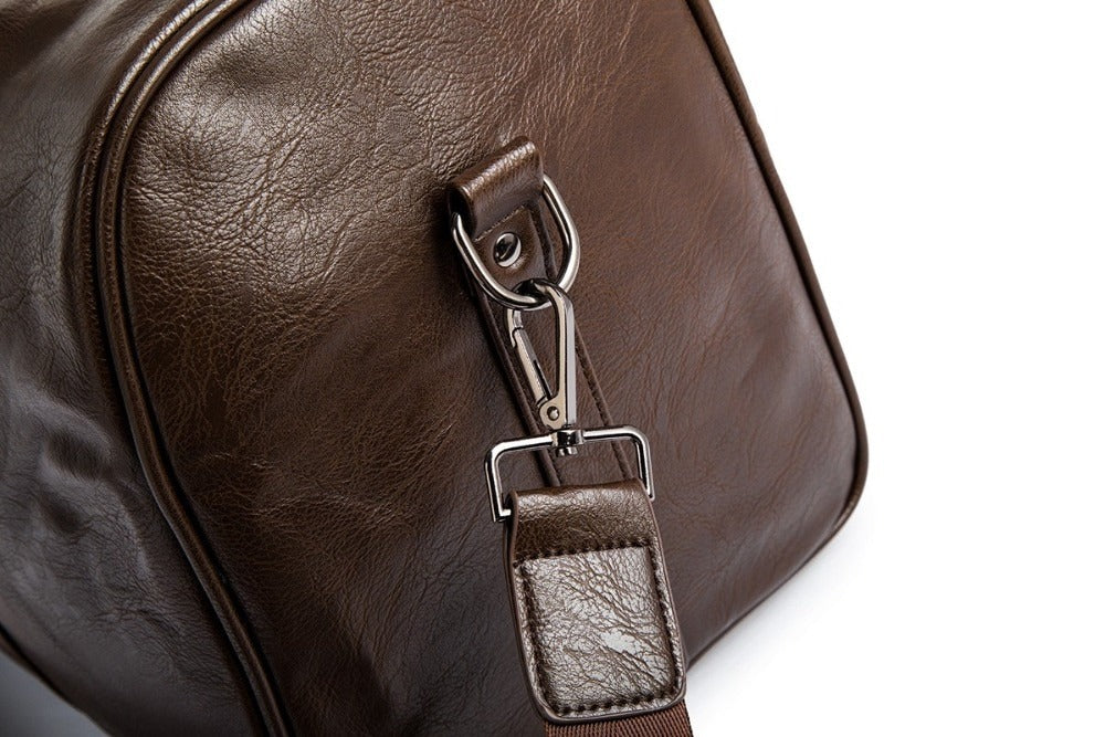 Helvano | Reisetasche aus Leder mit grossem Volumen