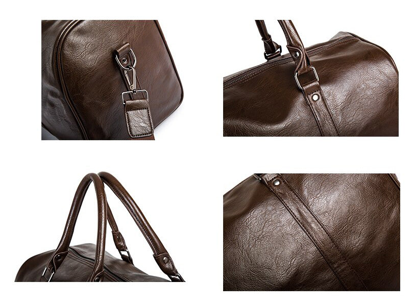 Helvano | Reisetasche aus Leder mit grossem Volumen