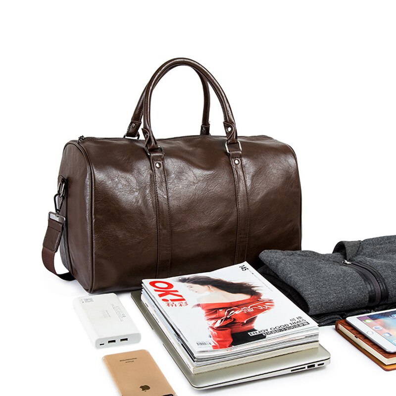Helvano | Reisetasche aus Leder mit grossem Volumen