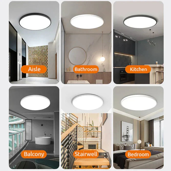 Helvano | Runde LED-Deckenleuchte dimmbar