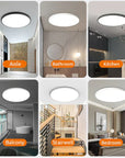 Helvano | Runde LED-Deckenleuchte dimmbar