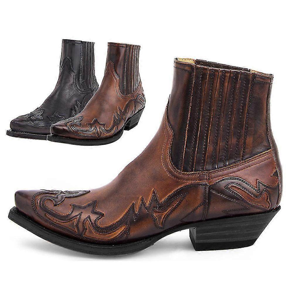 Helvano | Western-Cowboystiefel aus Leder für Herren