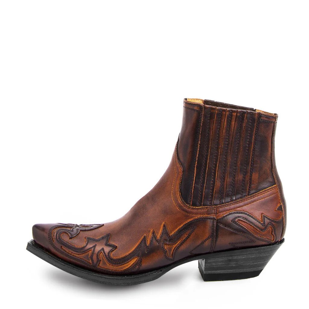 Helvano | Western-Cowboystiefel aus Leder für Herren