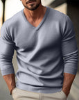 Helvano | Strickpullover mit V-Ausschnitt für Herren