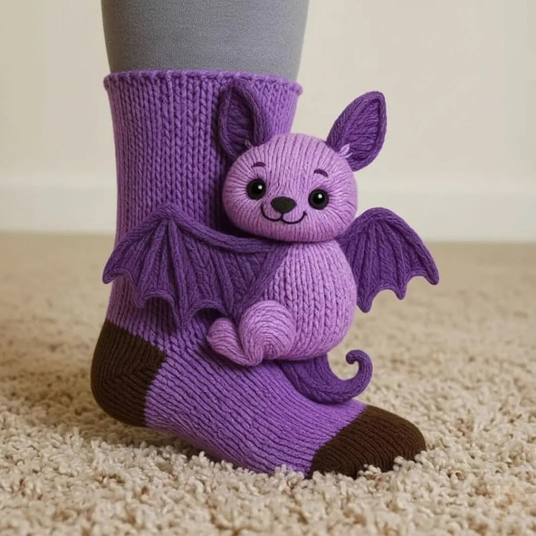 Helvano | Kuschelige Tiermotiv-Socken für Erwachsene