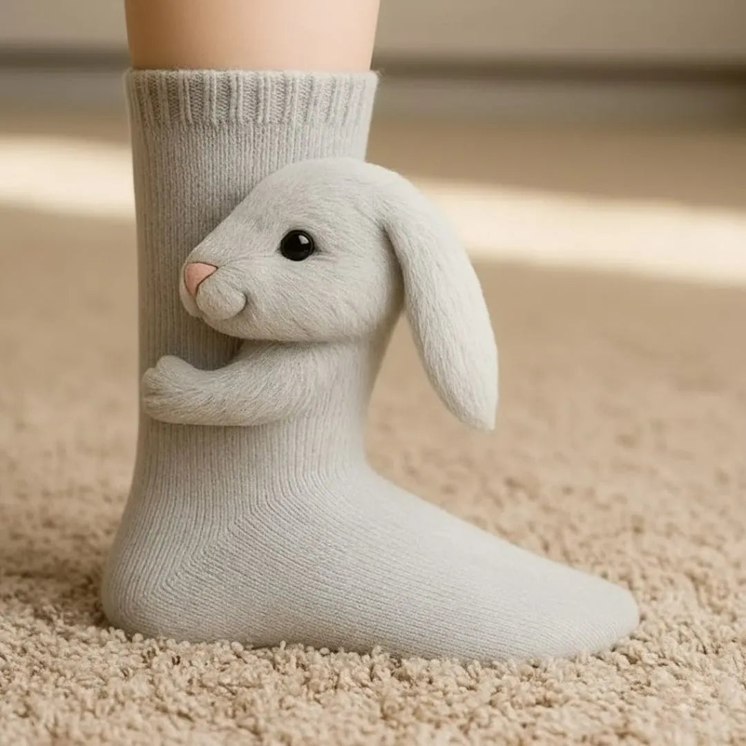 Helvano | Kuschelige Tiermotiv-Socken für Erwachsene