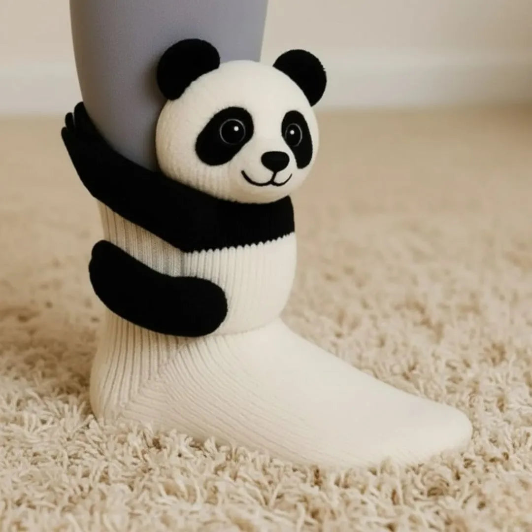 Helvano | Kuschelige Tiermotiv-Socken für Erwachsene