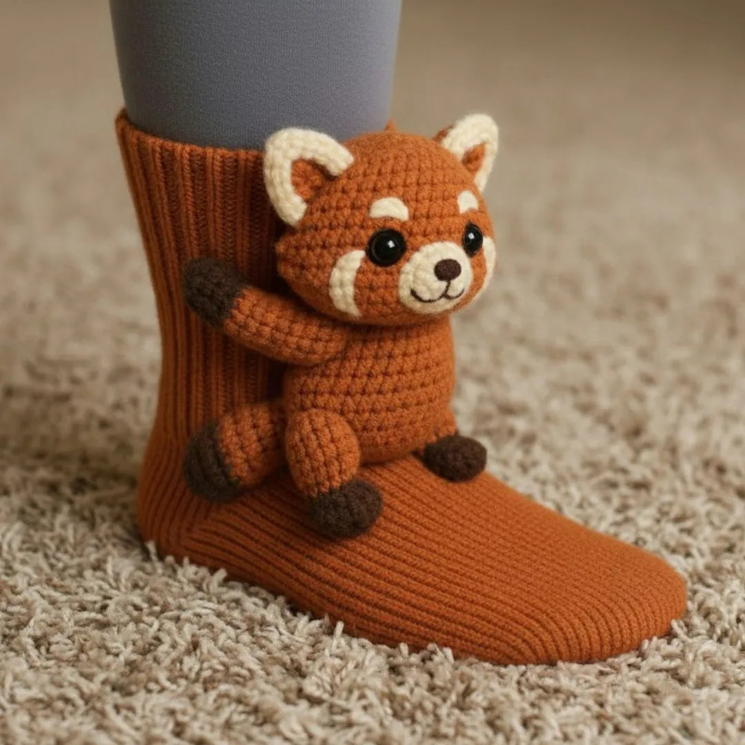 Helvano | Kuschelige Tiermotiv-Socken für Erwachsene