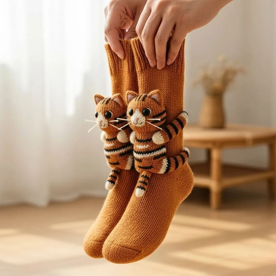 Helvano | Kuschelige Tiermotiv-Socken für Erwachsene