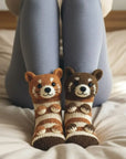 Helvano | Kuschelige Tiermotiv-Socken für Erwachsene