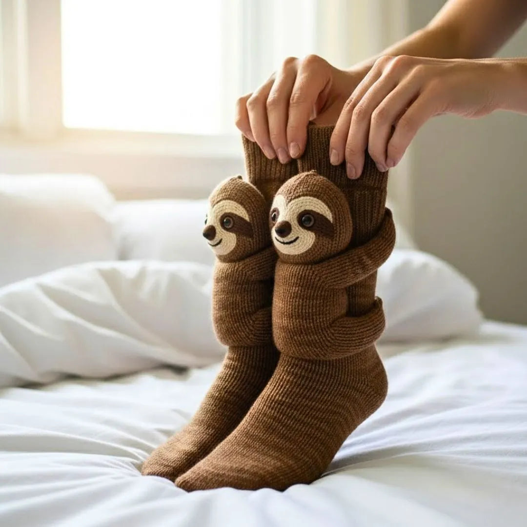Helvano | Kuschelige Tiermotiv-Socken für Erwachsene