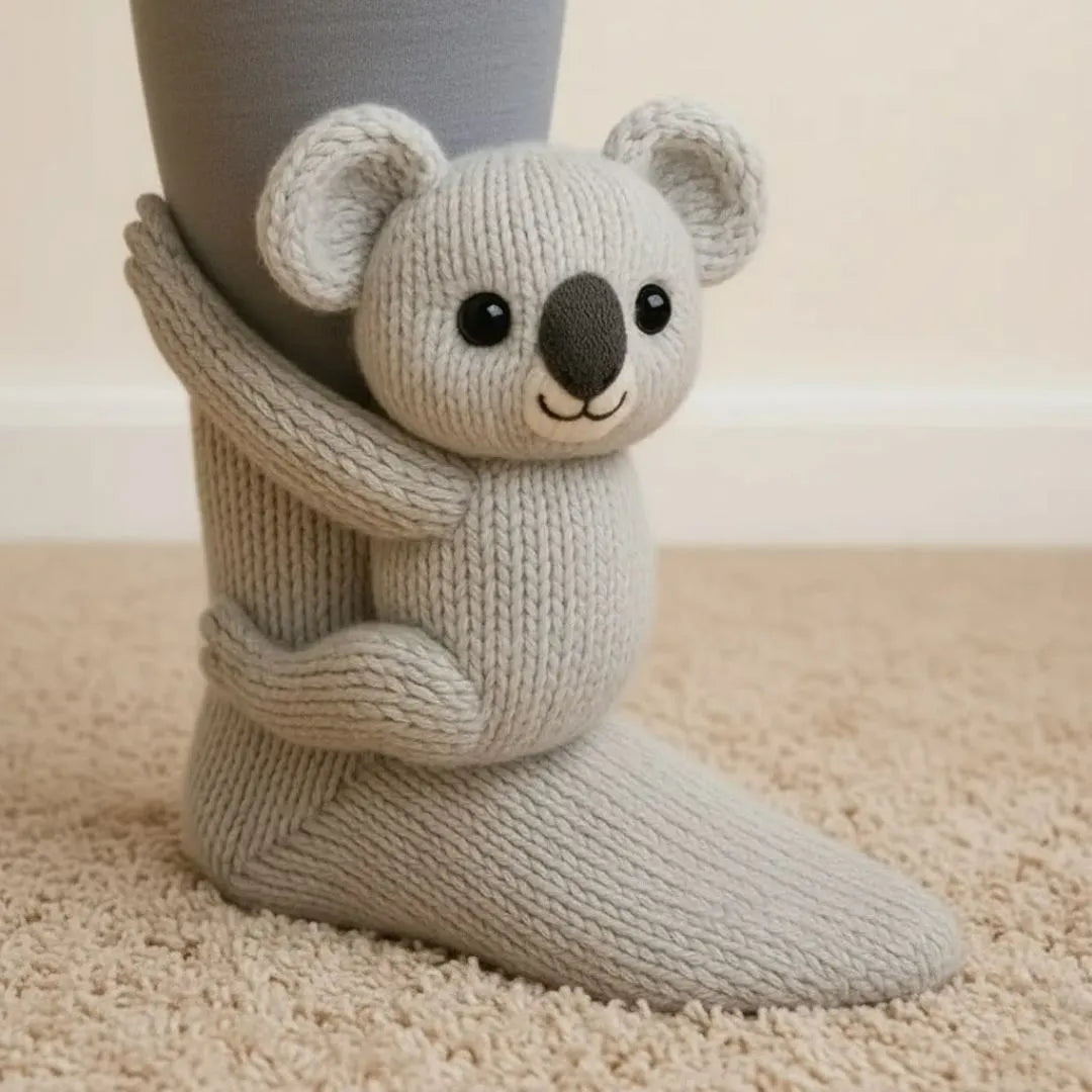 Helvano | Kuschelige Tiermotiv-Socken für Erwachsene