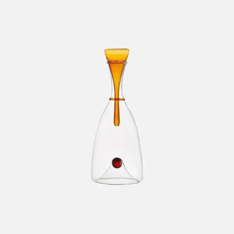 Helvano | Handgefertigte Glas-Weinkaraffe