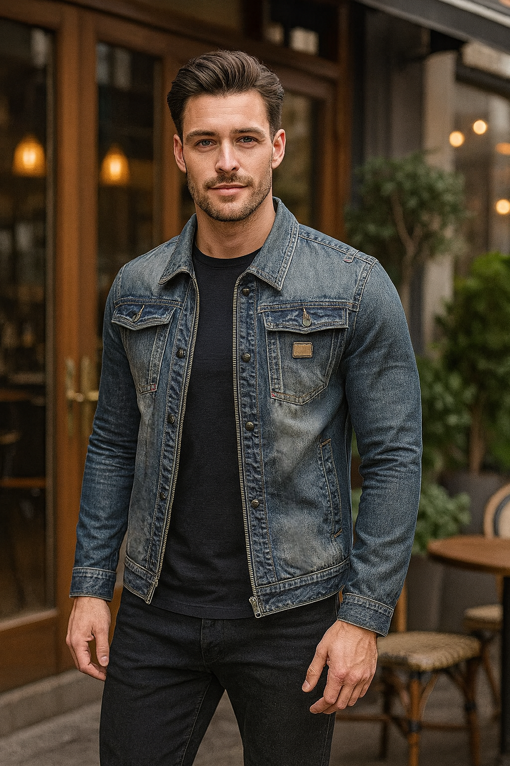 Helvano | Jeansjacke für Herren