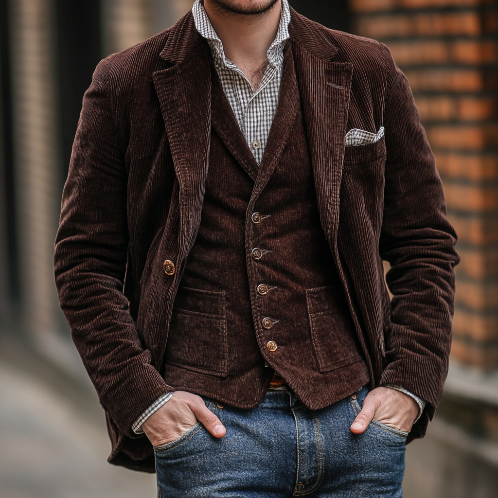 Helvano | Vintage Blazer-Set für Herren