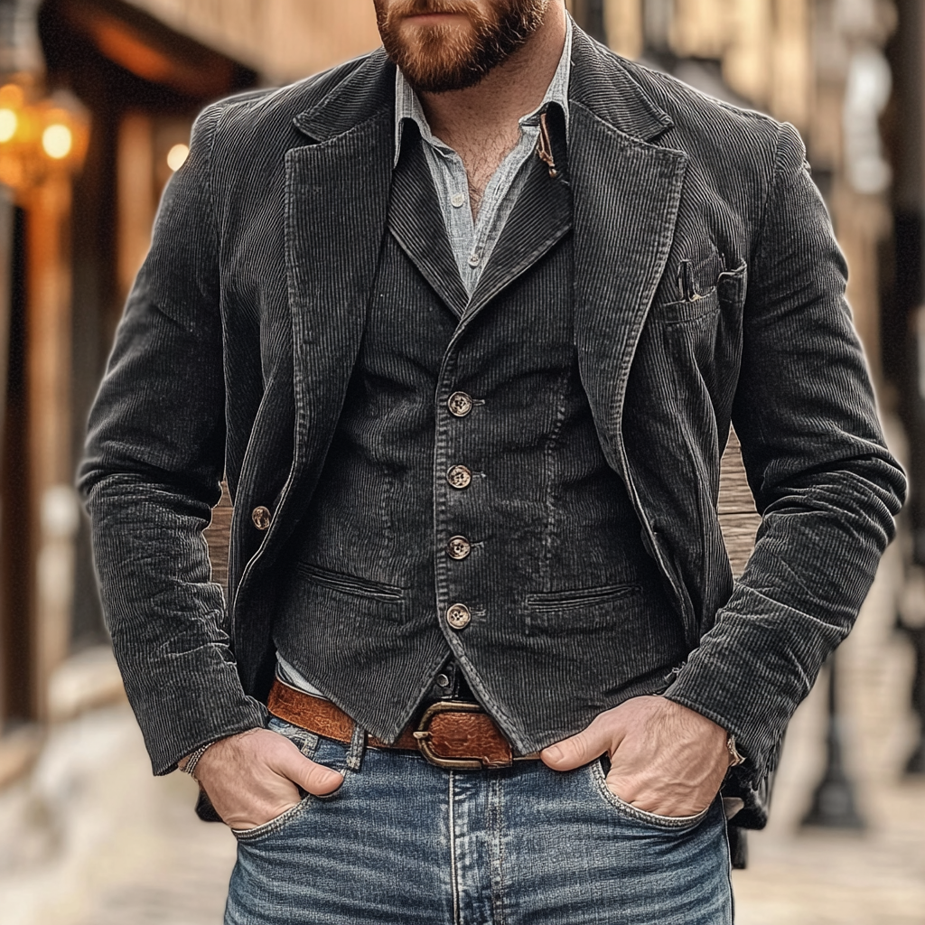 Helvano | Vintage Blazer-Set für Herren