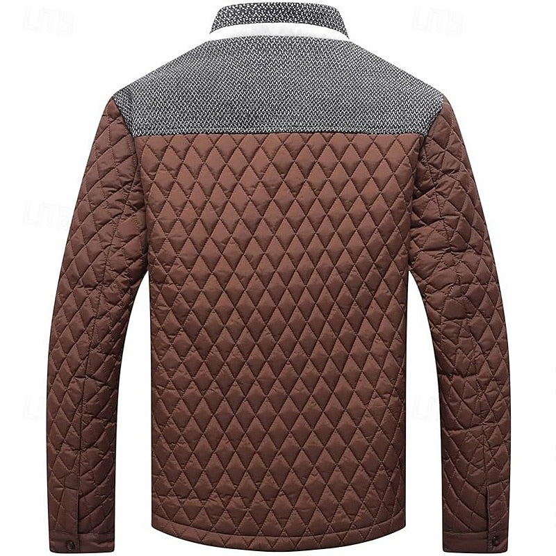 Helvano | Gesteppte Herrenjacke mit Stehkragen