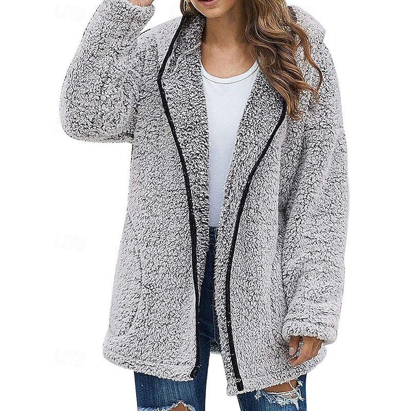 Helvano | Warme Kapuzenjacke für Damen