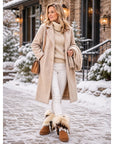 Helvano | Damen-Winterstiefel mit Plüschbesatz