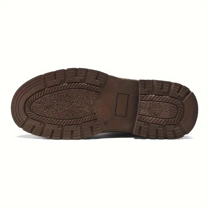 Helvano | Herren Leder-Schnürboots Knöchelhoch