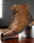 Helvano | Herren Schnürstiefeletten für Herbst & Büro