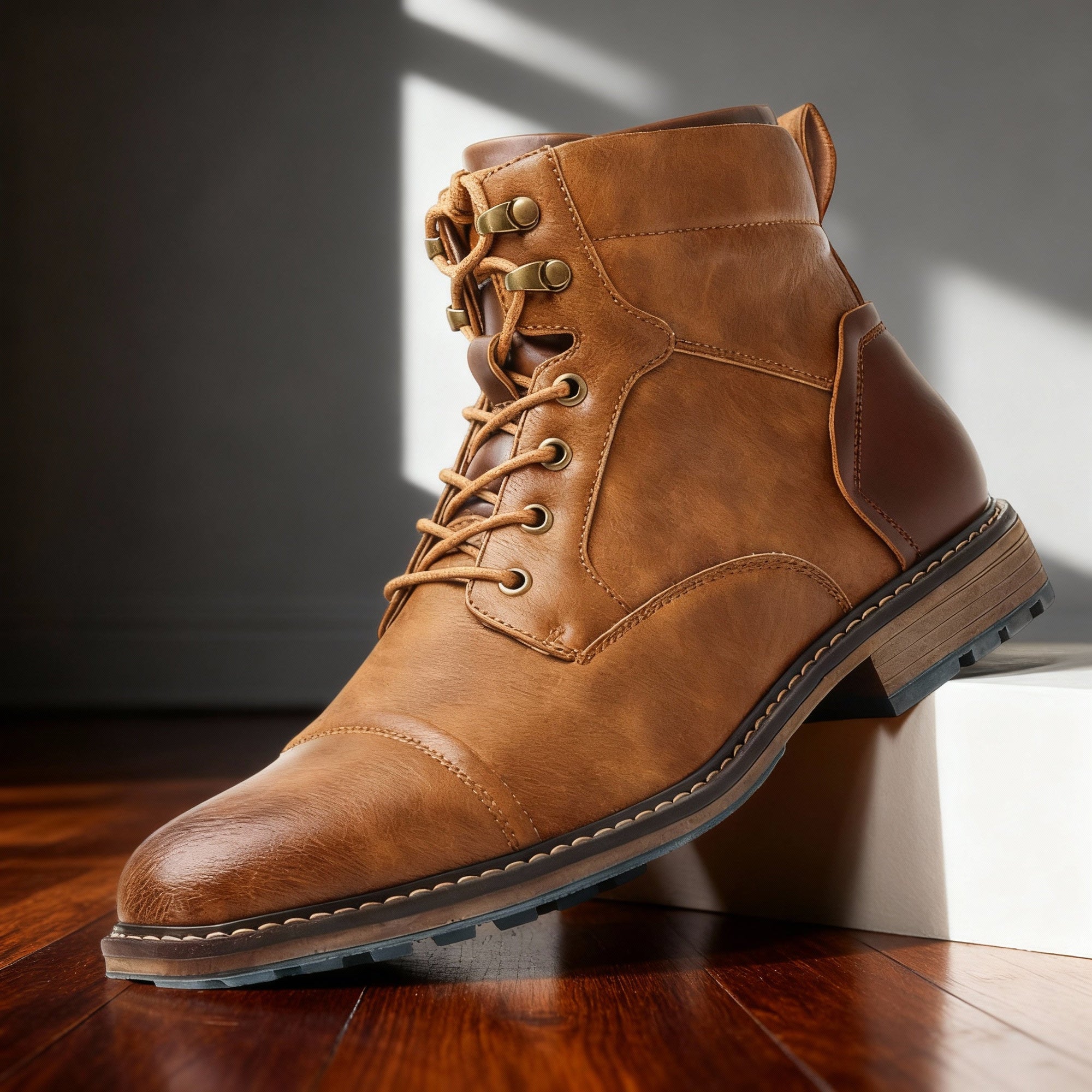 Helvano | Herren Schnürstiefeletten für Herbst &amp; Büro