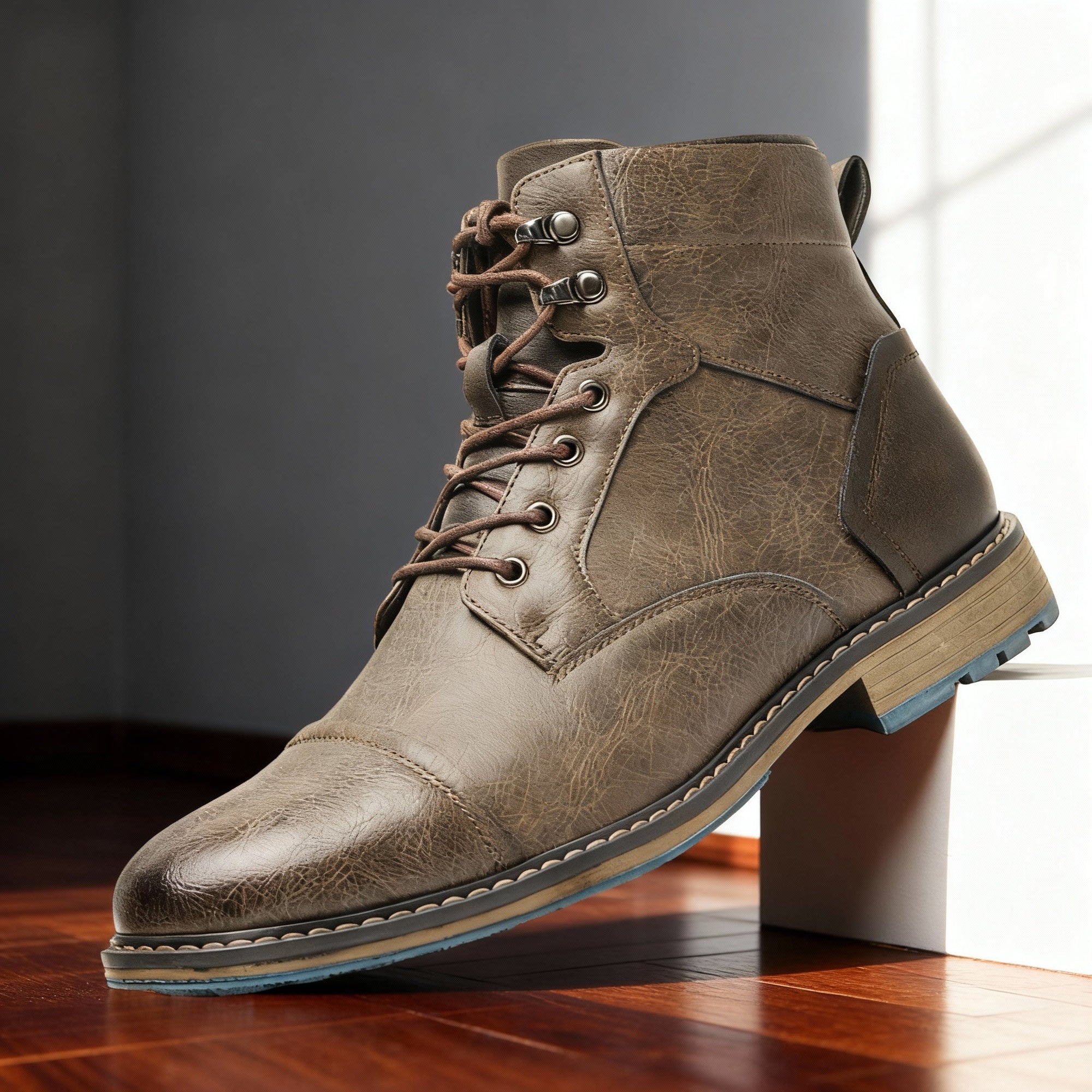 Helvano | Herren Schnürstiefeletten für Herbst &amp; Büro