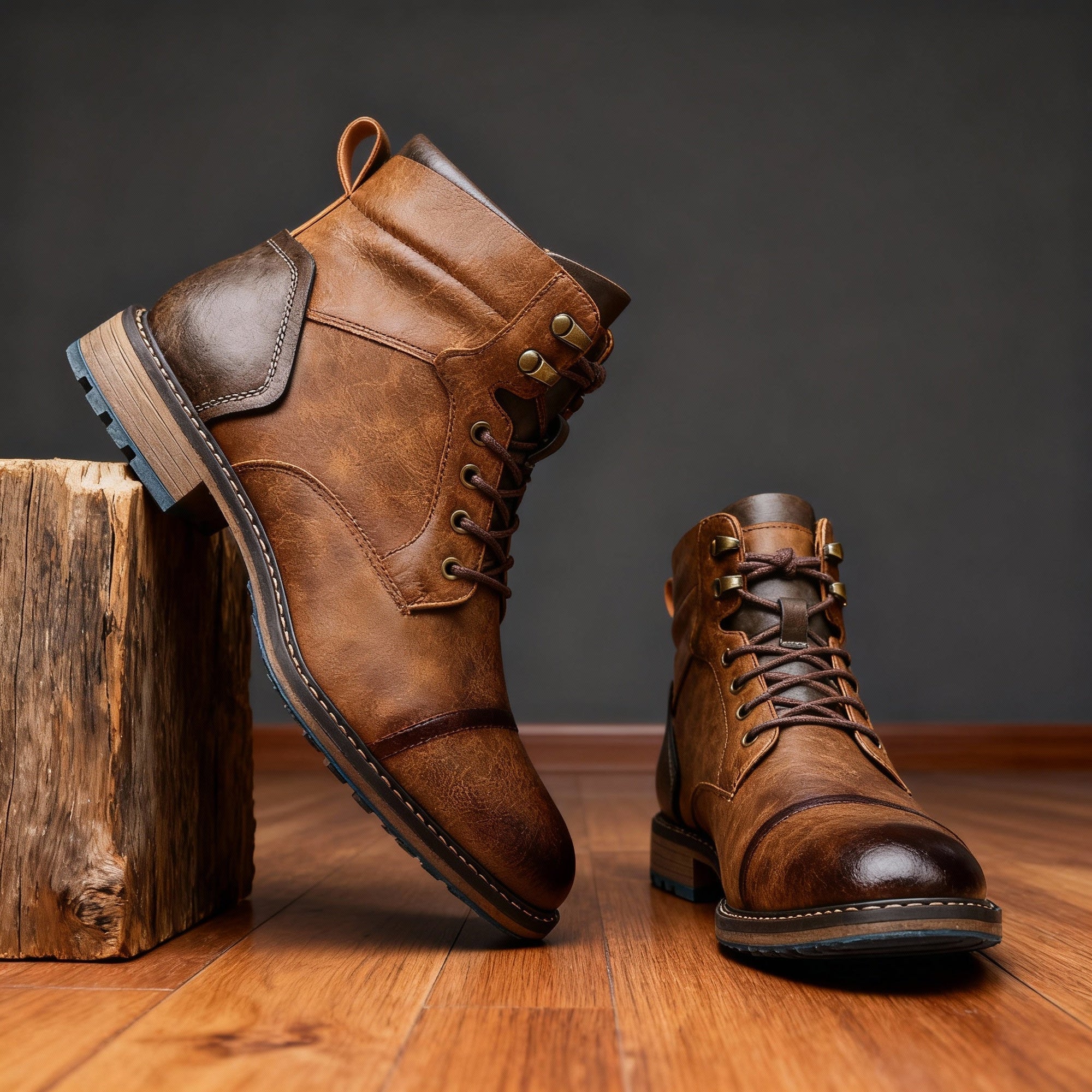 Helvano | Herren Schnürstiefeletten für Herbst &amp; Büro