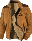 Helvano | Herren Jacke mit Fleecefutter und Reissverschluss