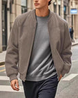 Helvano | Herren-Stehkragenjacke mit Reissverschluss