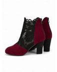 Helvano | Damen-Stiefeletten mit Absatz und Spitze