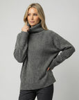 Helvano | Lässiger Strick-Rollkragenpullover für Damen