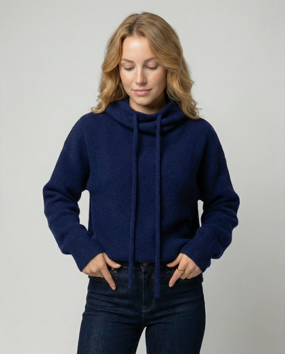 Helvano | Damen Rollkragenpullover aus Merinowolle
