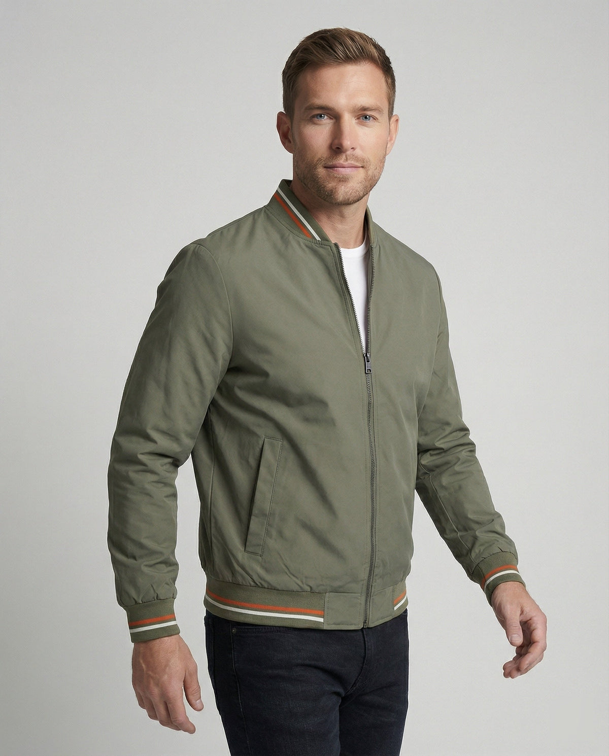Helvano | Slim-Fit Bomberjacke für Herren