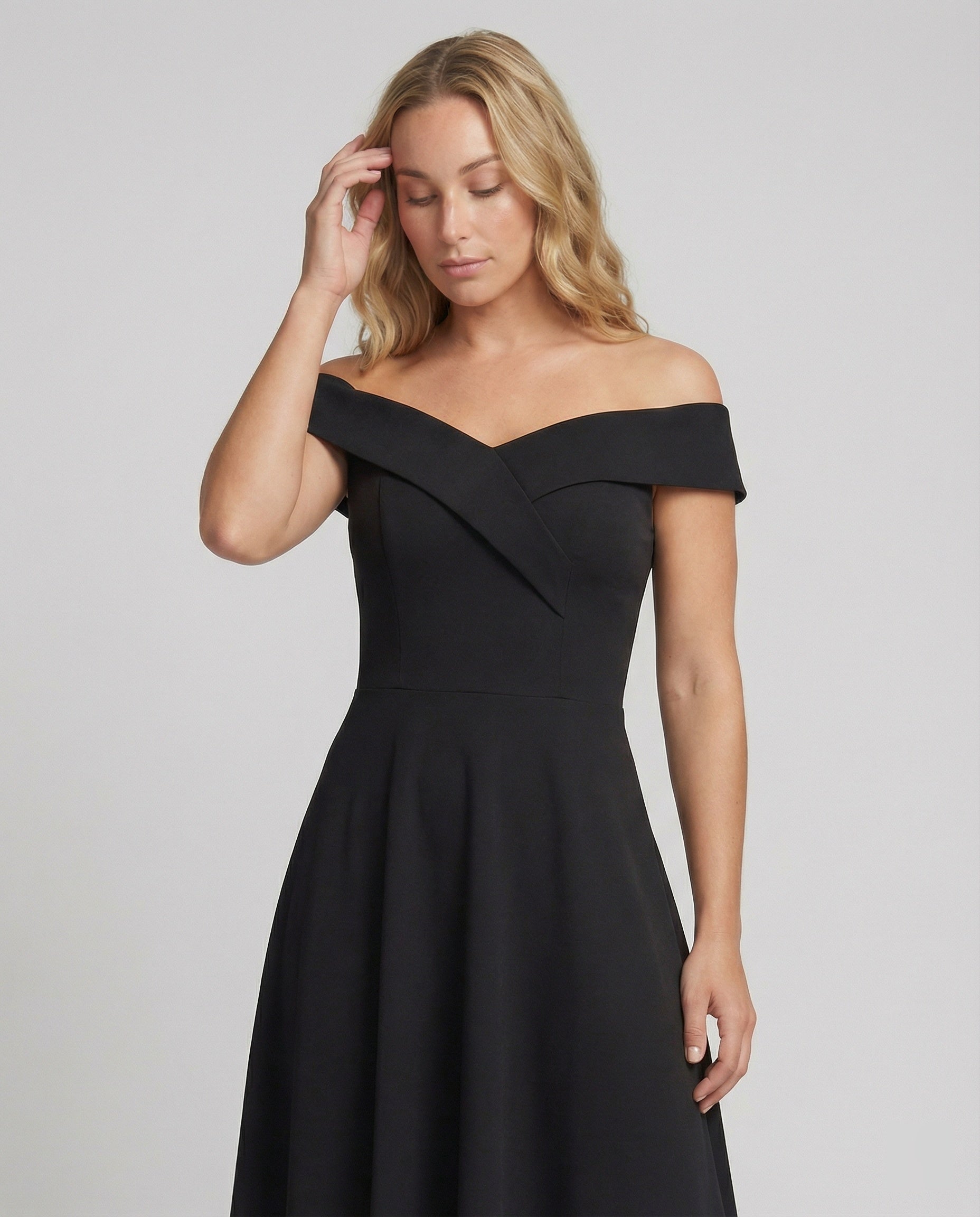 Helvano | Off-Shoulder Abendkleid für Damen